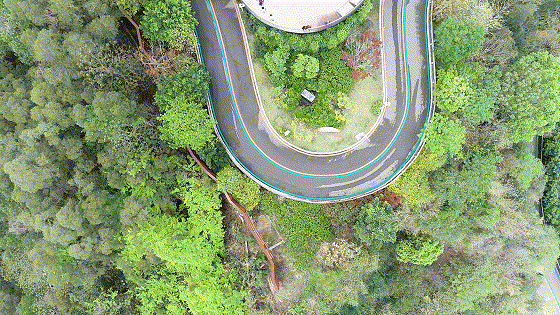 △郊野福道的設(shè)計(jì)理念是“生態(tài)、便民、健身、休閑、共建、共享”。(總臺央視記者鄭皓拍攝)