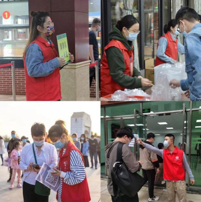 廈門(mén)大學(xué)青年志愿者齊心協(xié)力筑牢校園疫情防控堡壘