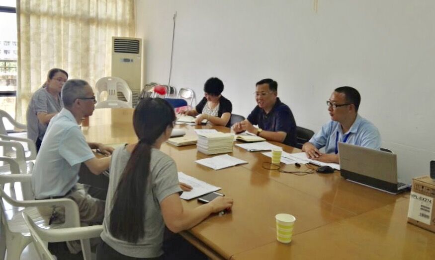 直屬公共基礎部黨支部迎接”兩學一做”常態(tài)化制度化學習教育實施情況中期檢查