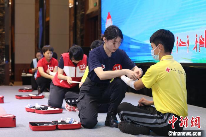 比賽現(xiàn)場?！≮w凌峰 攝